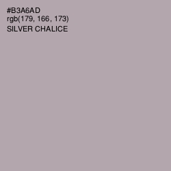 #B3A6AD - Silver Chalice Color Image
